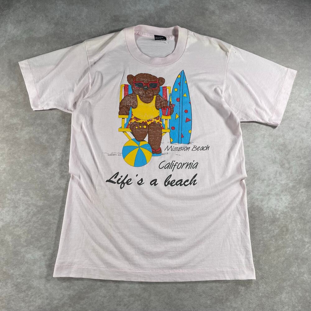 80’s 1985 California Beach Beachy Vintage T-shirt Medium